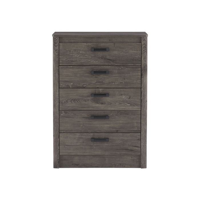 Alabaster Oak 5 Drawer Chest - 0356AO04