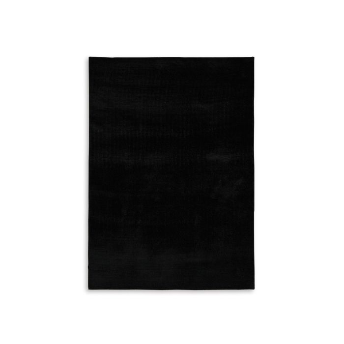 Anaben Black Washable 5x7 Area Rug  - ARUGBL00