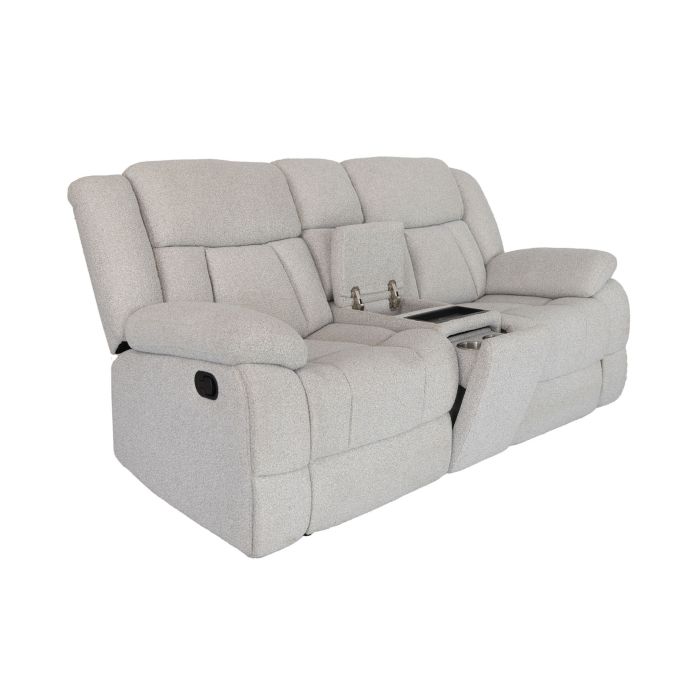 Bixler Fog Motion Loveseat with Wireless Charger - 0090BF02