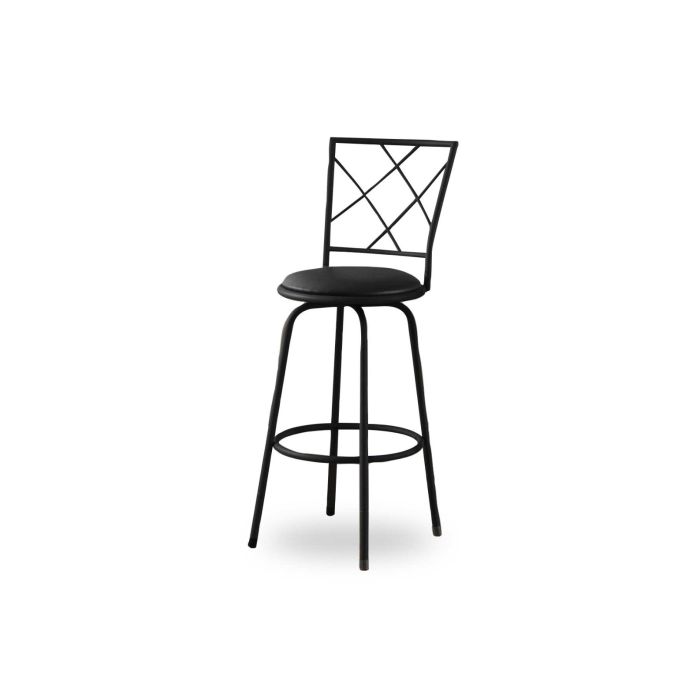 Black Swivel Bar Stool - 2375BK01