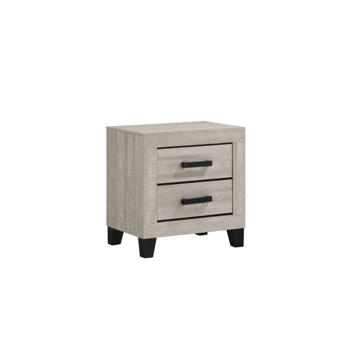 Bradley Dusty Grey Oak Nightstand - 0370GO05
