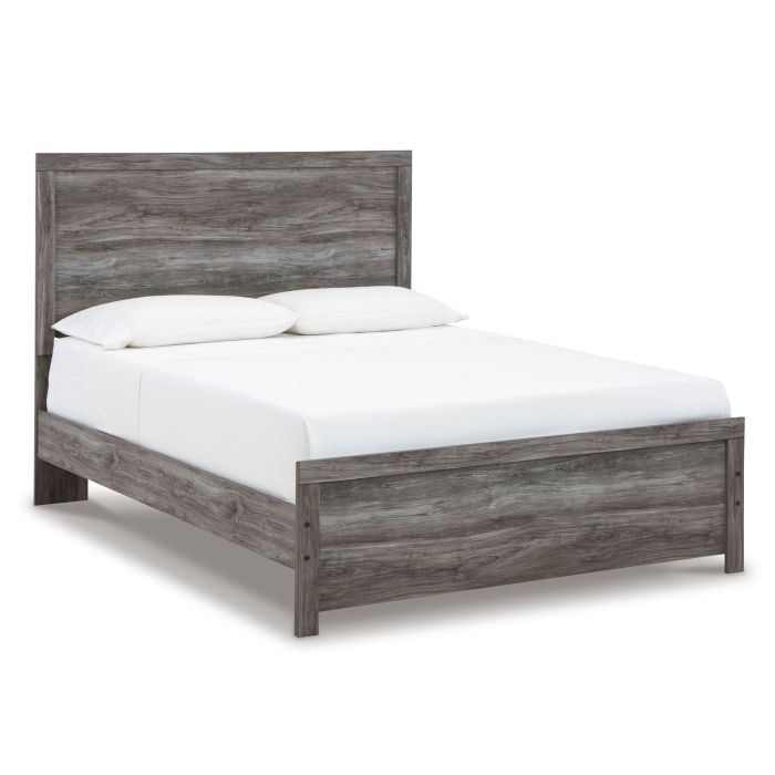 Bronyan Gray Queen Panel Bed - 1290BG3Q
