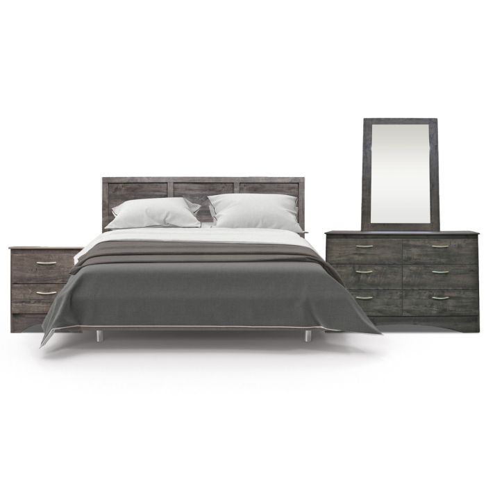 Canyon Maple 4-Piece Queen Bedroom Set  - 0917CM40