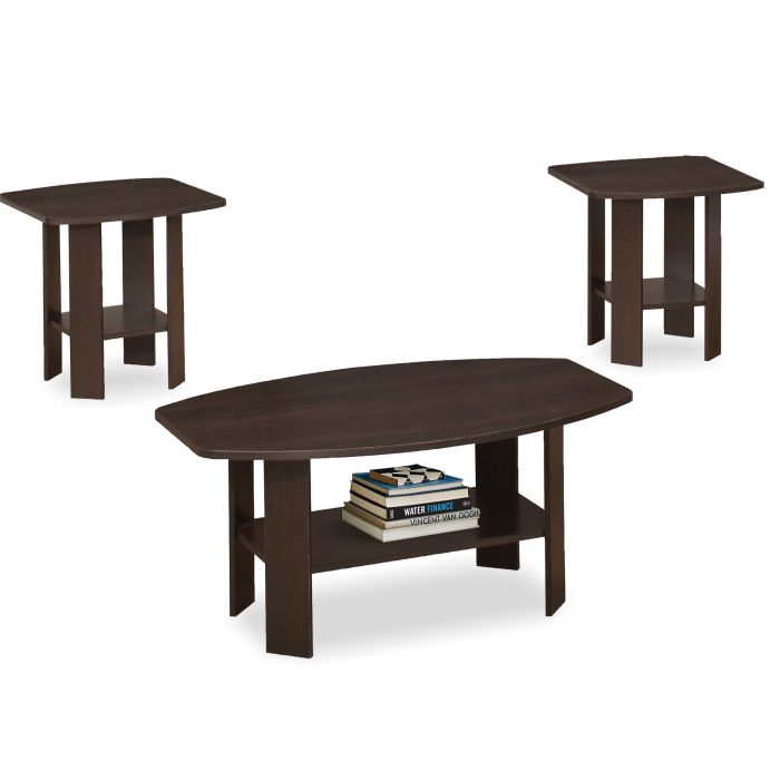 Cappuccino 3-Piece Table Set - 7924CA30
