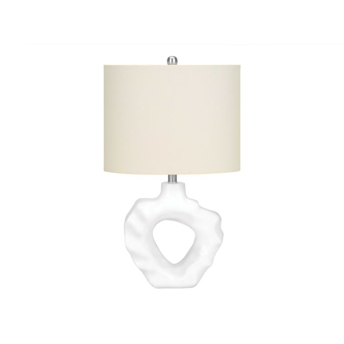 Cream Resin 25" Table Lamp - 9727CR15