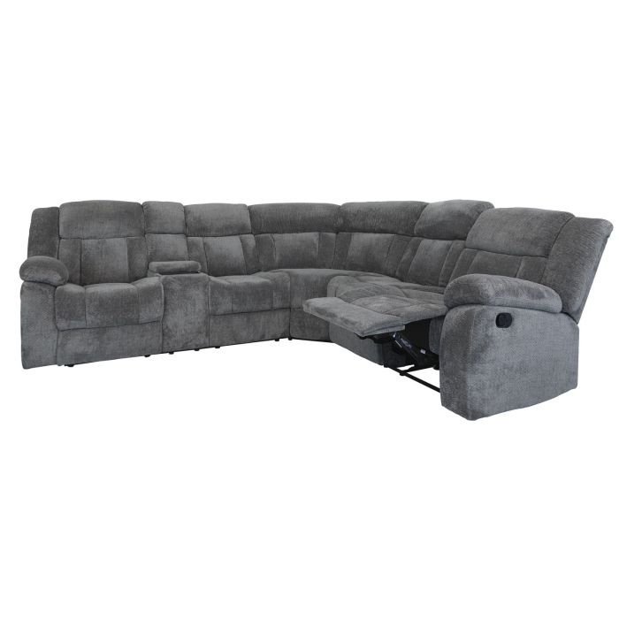 Eddy Grey 3Pc Motion Sectional - 1040EG30