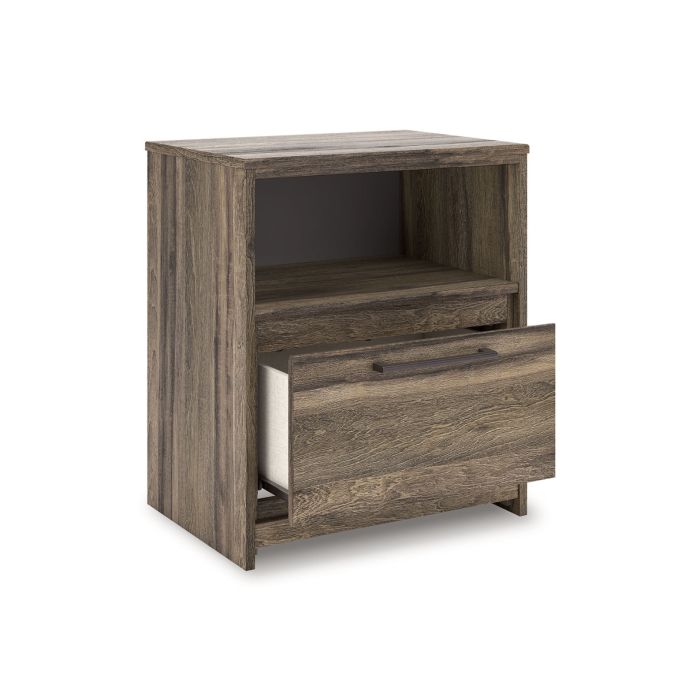 Elbrim Brown One Drawer Night Stand - 2005EB05