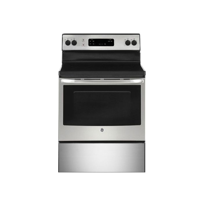 GE Stainless Steel 30" Electric Range - GENESTRA