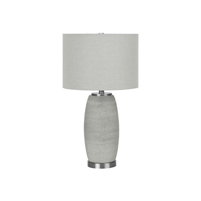 Grey Ceramic 25" Table Lamp - 9711GC15
