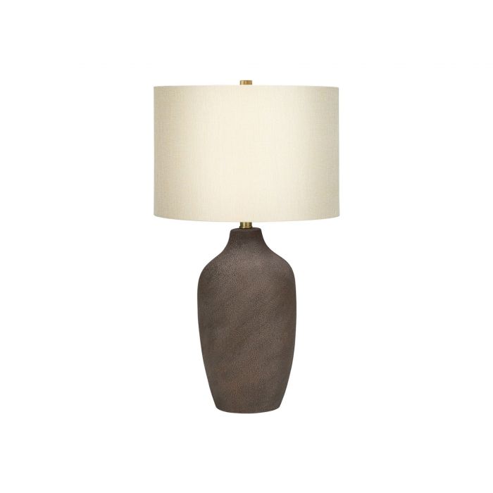 Grey Ceramic 27" Table Lamp - 9709GC15