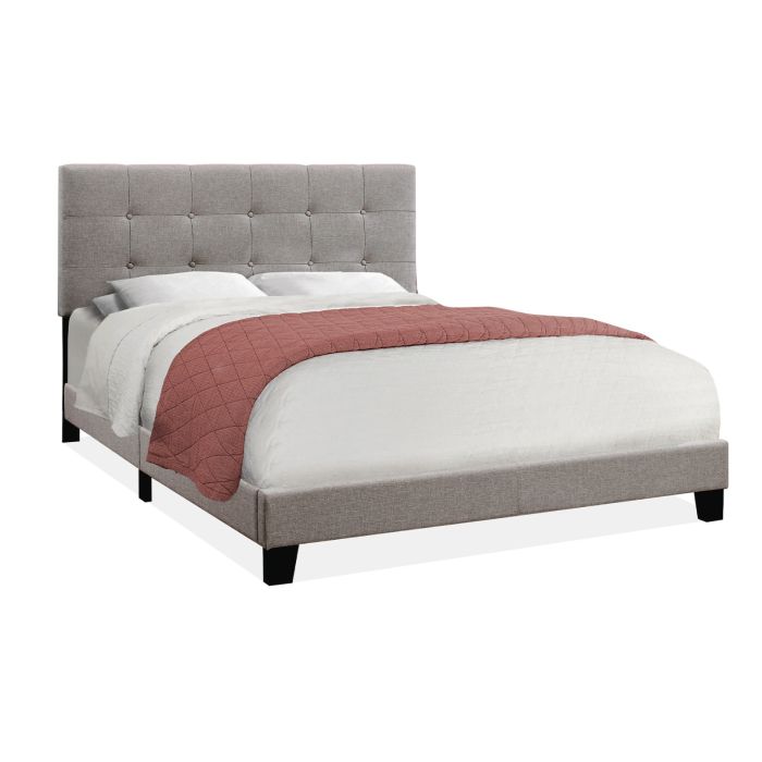 Grey Queen Bed Complete - 5920GY3Q