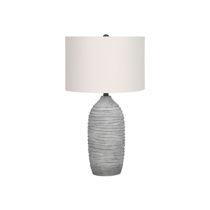 Grey Resin 27" Table Lamp - 9723GR15