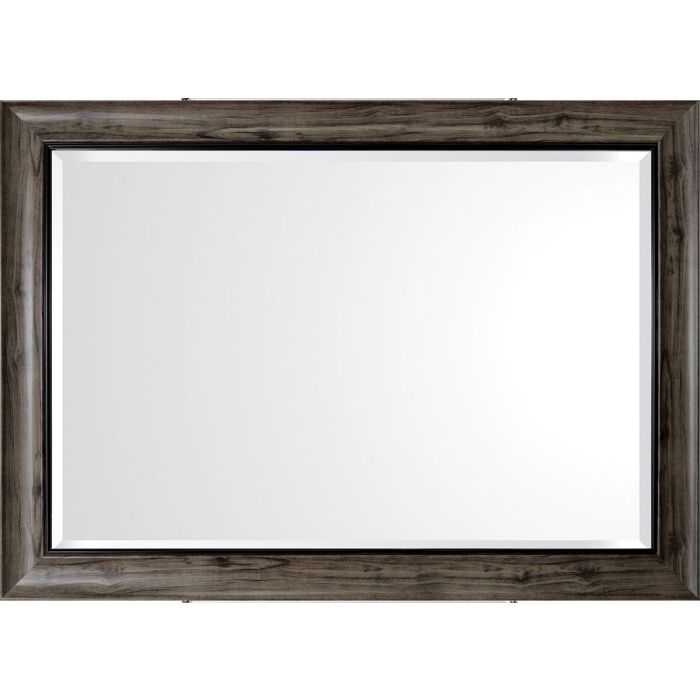 Grey Wood Grain 22x28 Mirror - GRYW2228
