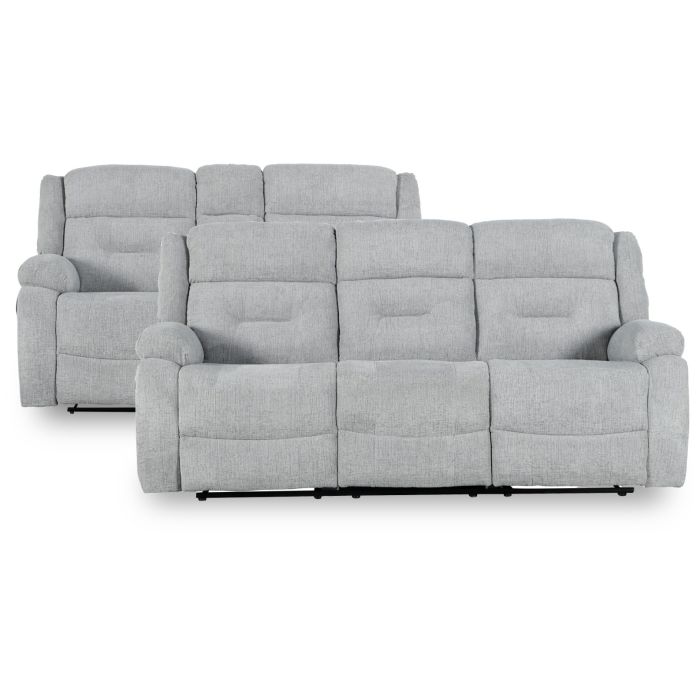 Hendricks Slate Power Sofa and Loveseat Set - 0060HS20