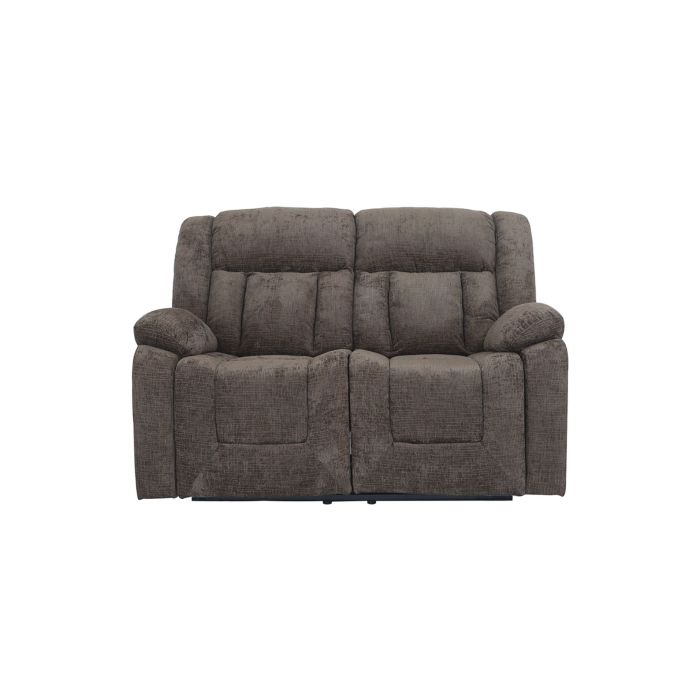 Isabel Chocolate Reclining Loveseat - 1020IC02