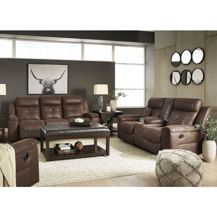 Jesolo Brown Reclining Sofa & Loveseat - 8670BR20