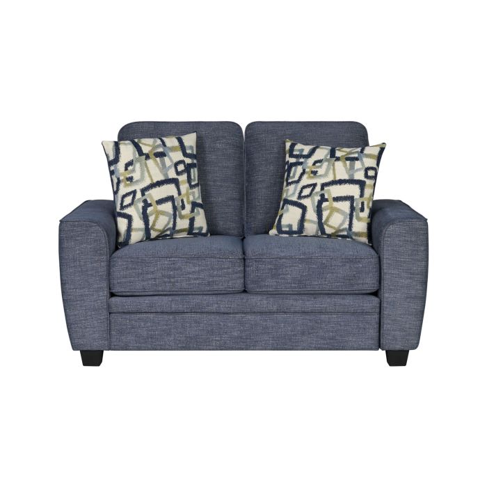 Leena Retreat Denim Loveseat - 0040LD02