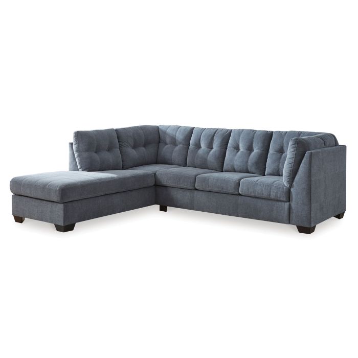 Marleton Denim 2-Piece Left Chaise Sectional  - 5530MD2L