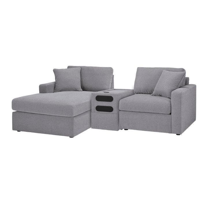 Modmax Granite 3-Piece LEFT Sectional - 9210MG3L