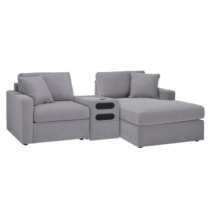 Modmax Granite 3-Piece RIGHT Sectional - 9210MG3R