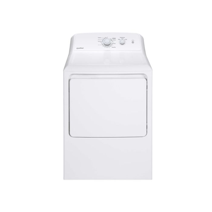 Moffat White 27" 6.2 Cubic Foot Dryer - MOFFDY27