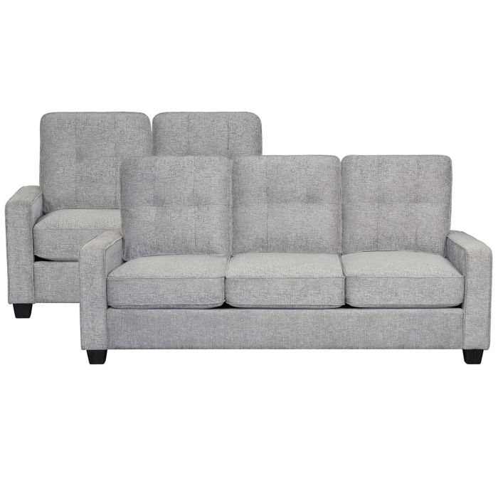 Morty Retreat Granite Sofa & Loveseat Set - 1010MG20