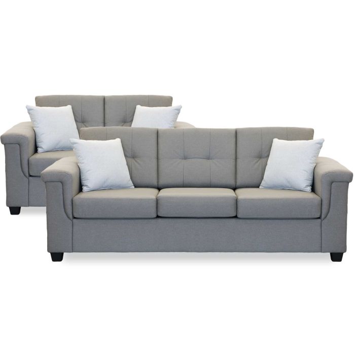 Pony Slate Sofa & Loveseat Set - 2493PS20