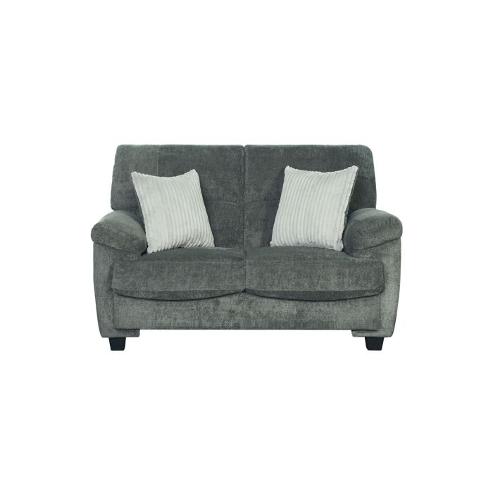 Rosen Pewter Cord Loveseat - 1070RP02