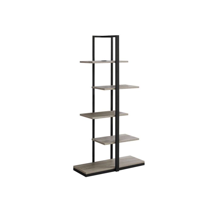 Taupe/Black Accent Etagere - 7232TB00