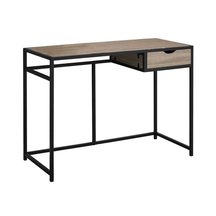 Taupe Black Computer Desk - 7221TB00
