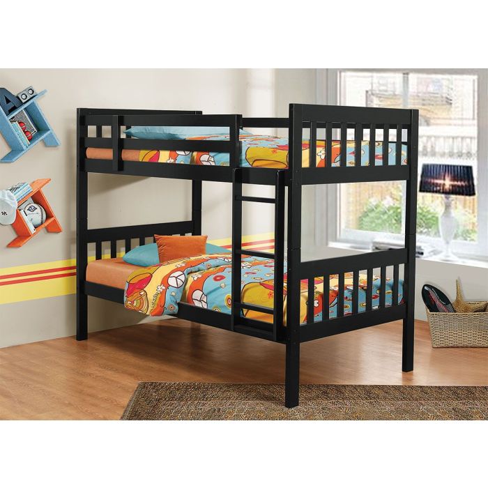 Twin/Twin Espresso Bunkbed - 0051ES40