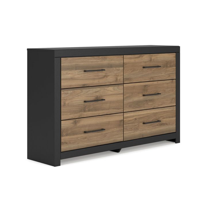 Vertani Black & Honey Dresser - 2073VB01