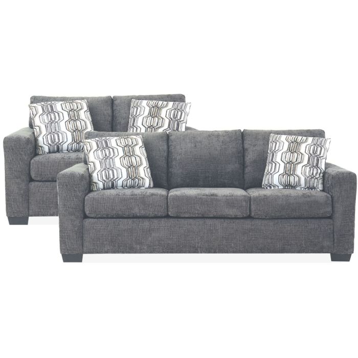 Wowza Mink Sofa & Loveseat  - 0925WM20