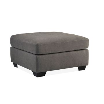 Maier Charcoal Ottoman
