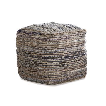 Absalom Denim Pouf - 0550AD00