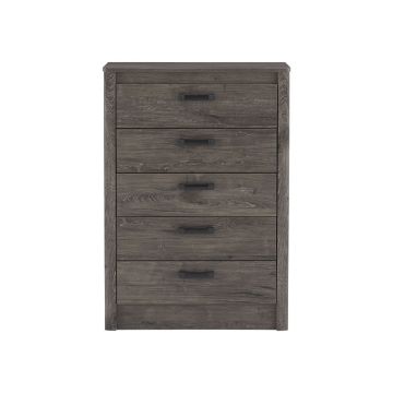 Alabaster Oak 5 Drawer Chest - 0356AO04