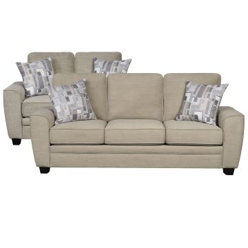 Bella Retreat Sand Sofa & Loveseat Set - 0040BS20
