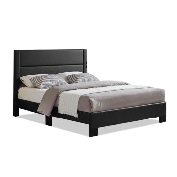 Black Queen Complete Bed  - 2175BK3Q