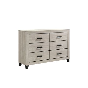Bradley Dusty Grey Oak Dresser - 0370GO01