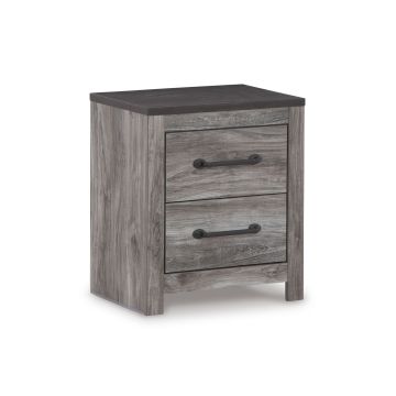 Bronyan Gray Nightstand - 1290BG05