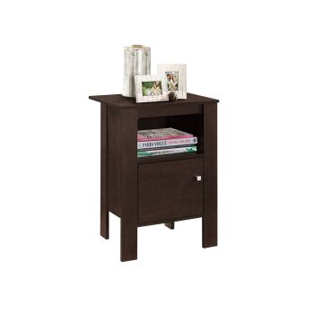 Cappuccino Night Stand With Storage - 2135CA05