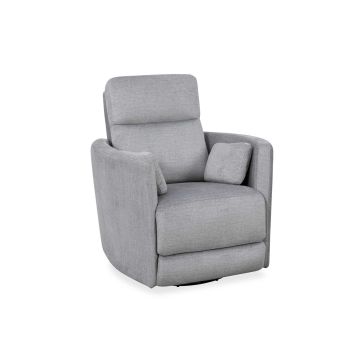Capri Silver Swivel Glider Recliner - 7022CS09