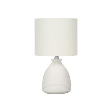 Cream Ceramic 17" Table Lamp - 9741CC15