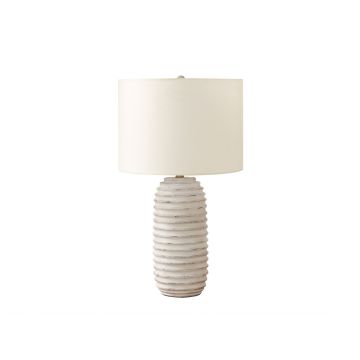 Cream Resin 28" Table Lamp - 9742CR15