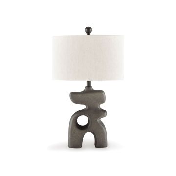 Danacy Distressed Black Lamp - 2357DA15