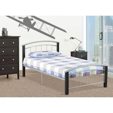Espresso/Pewter Twin Bed Complete - 2330ES2T