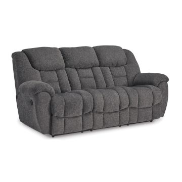 Foreside Charcoal Motion Sofa - 3810FC03