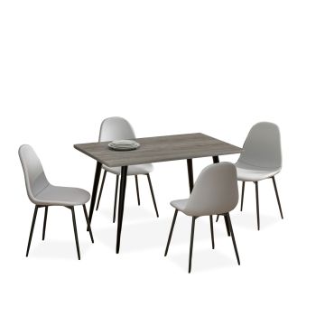Grey 5-Piece Dinette - 0215GR50