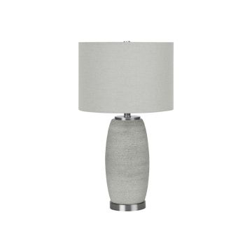 Grey Ceramic 25" Table Lamp - 9711GC15