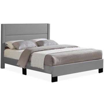 Grey Queen Complete Bed - 2175GP3Q